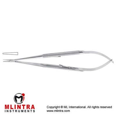 Micro Needle Holder Straight - Delicate Stainless Steel, 23 cm - 9" Micro Needle Holder Straight - Delicate Stainless Steel, 23 cm - 9"